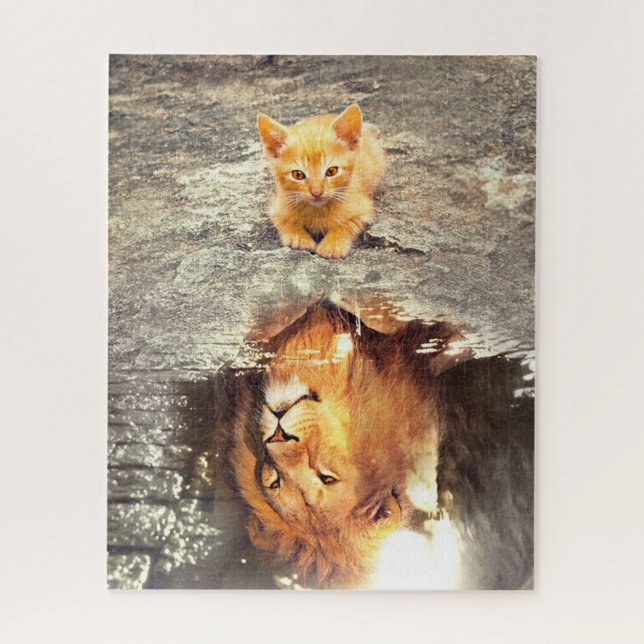 Puzzle Kitty valiente (Vertical)