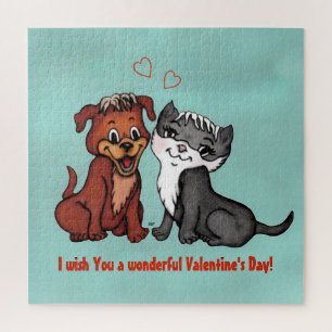 Puzzle Kitty y Puppy