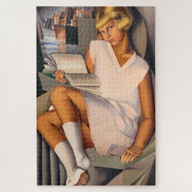 Puzzle Kizette en Rosa | Tamara de Lempicka | (Vertical)