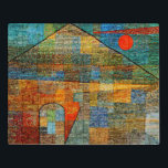 Puzzle Klee - Ad Parnassus, pintura popular,<br><div class="desc">Ad Parnassus,  famoso cuadro abstracto de Paul Klee</div>