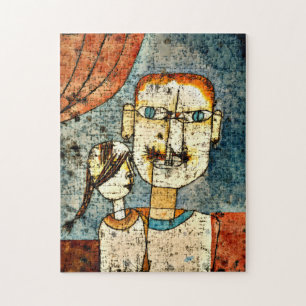 Puzzle Klee - Adán y pequeña Eva