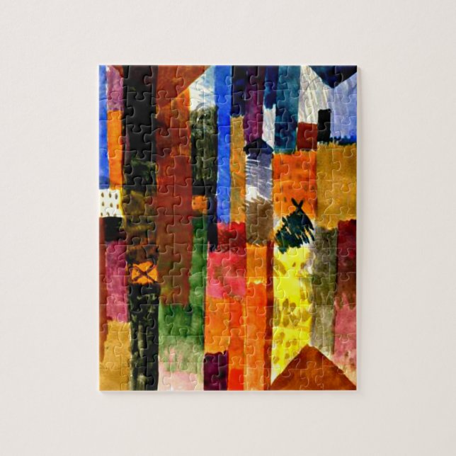Puzzle Klee - Antes de la ciudad (Vertical)