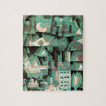 Puzzle Klee - Ciudad soñada, 1921<br><div class="desc">Obra abstracta de Paul Klee,  Ciudad soñada</div>