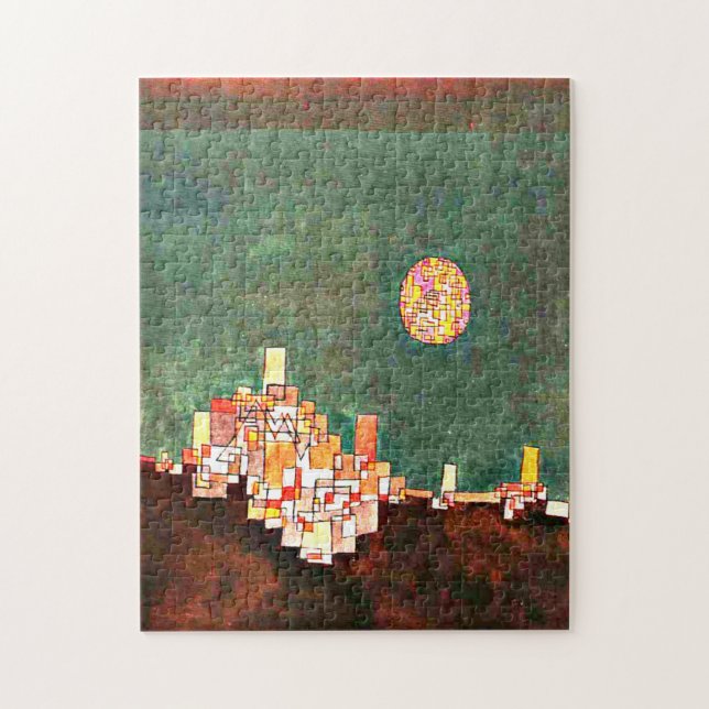 Puzzle Klee - Sitio elegido, arte abstracto (Vertical)