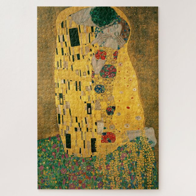 Puzzle Klimt // La pintura de besos (Vertical)