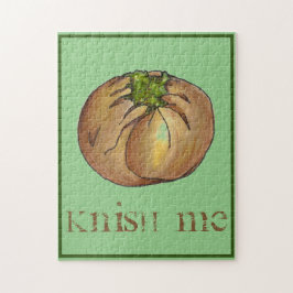 Puzzle Knish (Beso) Me NYC Judía Deli Spinach Knishes