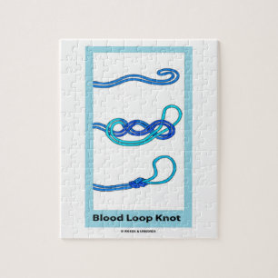 Puzzle Knot de loop sanguíneo (Instrucción Knot de Knot