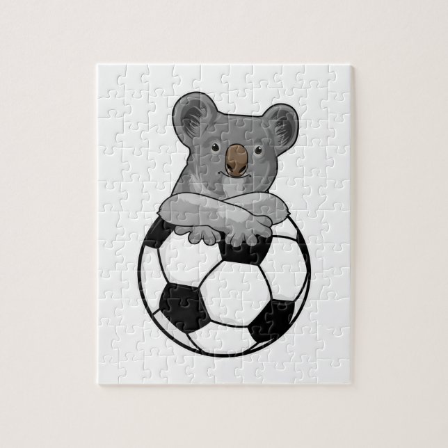 Puzzle Koala en Soccer Sports (Vertical)