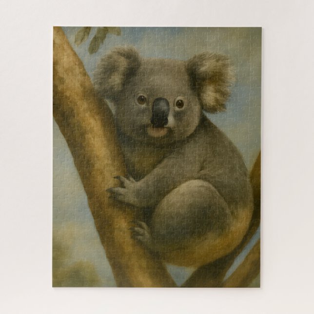 Puzzle Koala en una luz tranquila (Vertical)