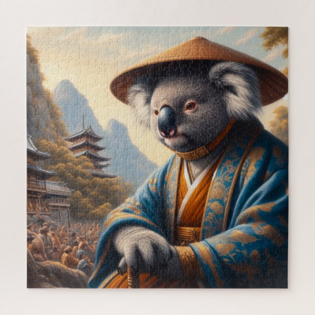Puzzle Koala Japón antiguo (Vertical)