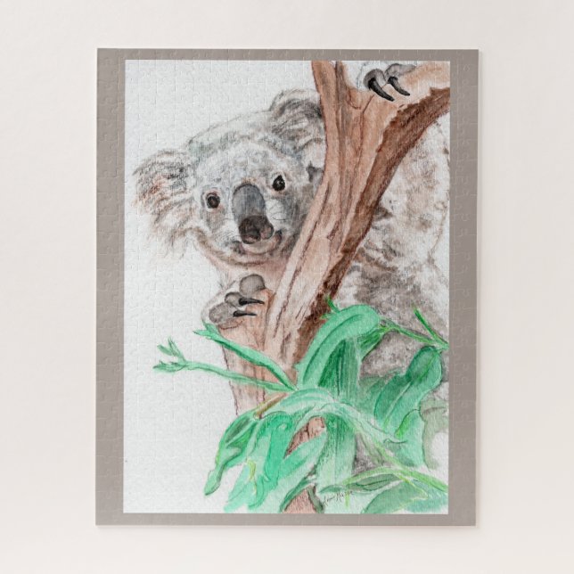 Puzzle Koala, Peek-a-Boo (Vertical)