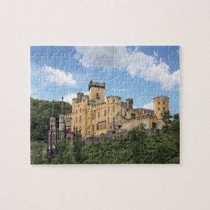 Puzzle Koblenz, Alemania, castillo de Stolzenfels, Schlos