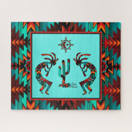 Puzzle Kokopelli Y Cactus