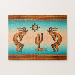 Puzzle Kokopelli Y Cactus
