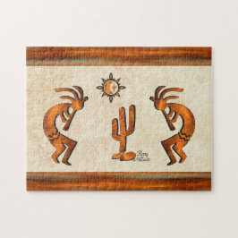 Puzzle Kokopelli Y Cactus