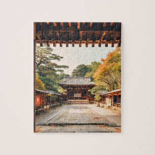 Puzzle Komorebi - El templo bañado por el sol