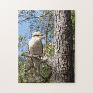 Puzzle Kookaburra en árbol