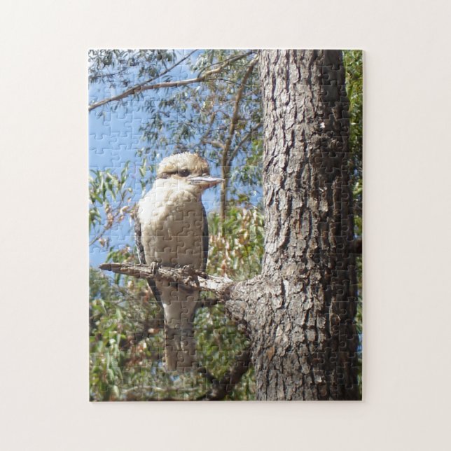 Puzzle Kookaburra en árbol (Vertical)