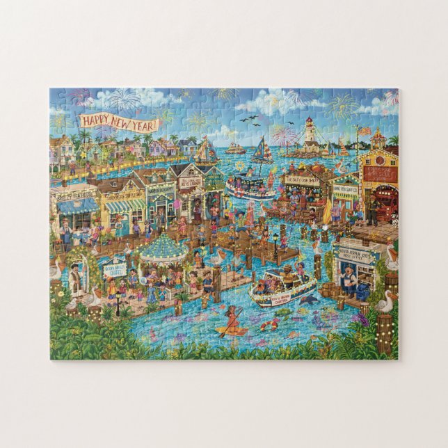 Puzzle Kouta Kerplop Keys Día de Año Nuevo (Horizontal)