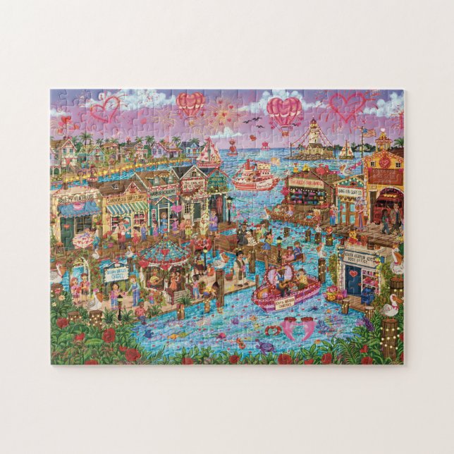 Puzzle Kouta Kerplop Keys Día de San Valentín (Horizontal)
