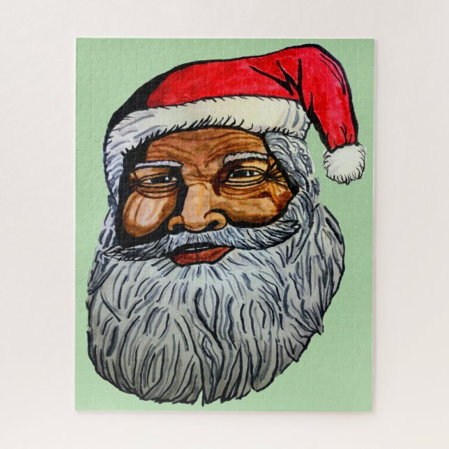 PUZZLE KRIS KRINGLE AFROAMERICANO  (Vertical)