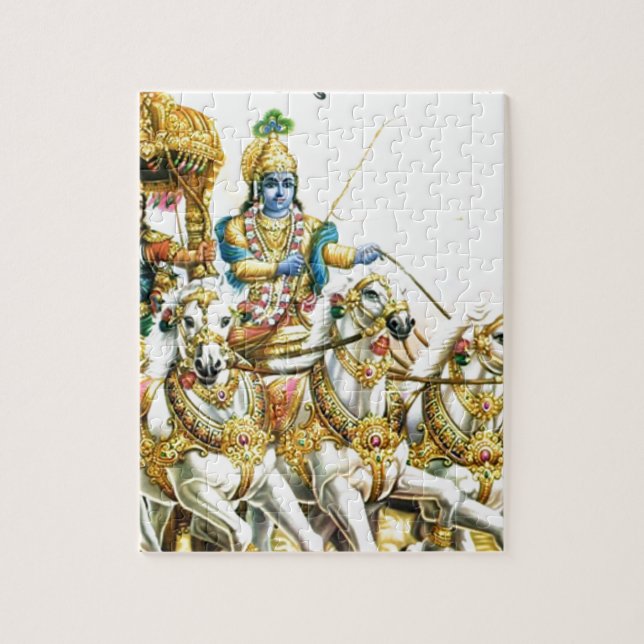 PUZZLE KRISHNA EN MAHABHARAT (Vertical)