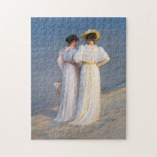 Puzzle Kroyer - Noche de verano en Skagen Beach Closeup