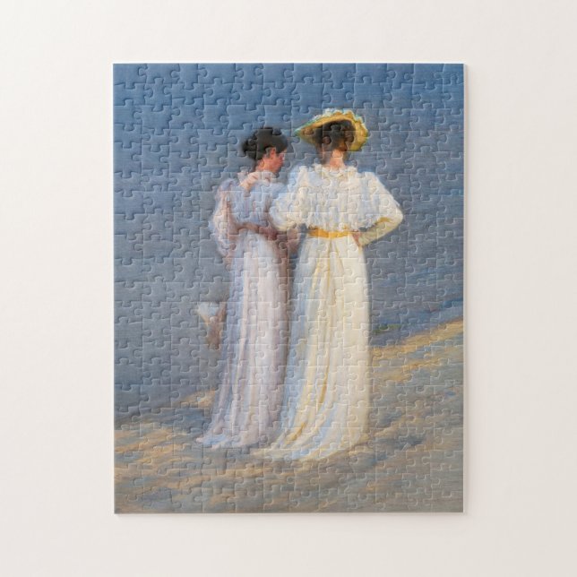 Puzzle Kroyer - Noche de verano en Skagen Beach Closeup (Vertical)