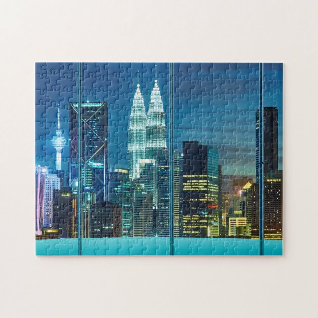 Puzzle Kuala Lumpur Malasia (Horizontal)