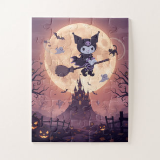 Puzzle kuromi halloween cute