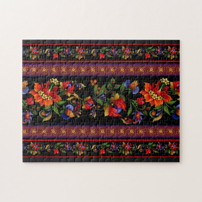 Puzzle Kyiv Black (Horizontal)