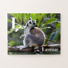 Puzzle L is for lemur