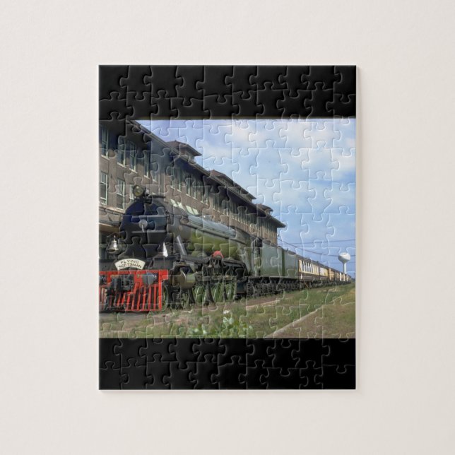 Puzzle L&N 4-6-2 con "Scotsman_Trains que vuela (Vertical)