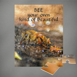Puzzle La abeja de miel es tu propia especie de hermosa