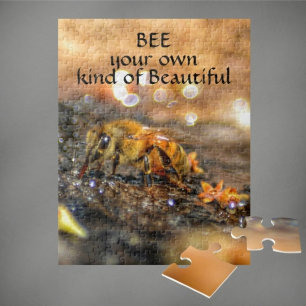 Puzzle La abeja de miel es tu propia especie de hermosa