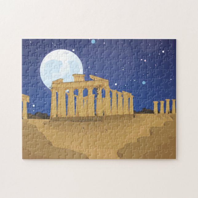 Puzzle La Acrópolis del personalizado de Atenas (Horizontal)