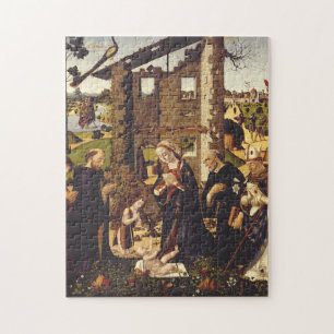 Puzzle La Adoración de Biagio d'Antonio Arte Medieval