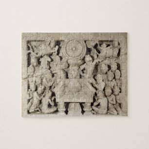 Puzzle La adoración de los símbolos budistas, Amaravati