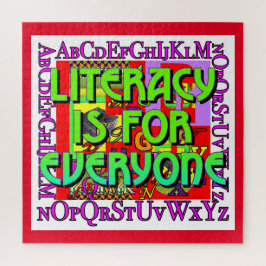 PUZZLE LA ALFABETIZACIÓN ES PARA TODOS