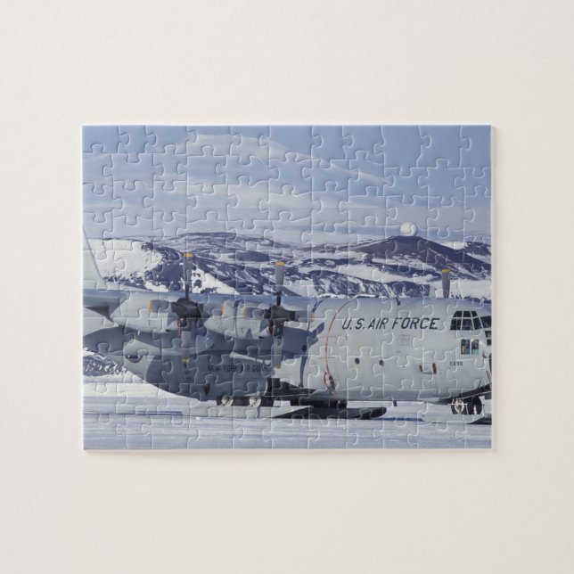 Puzzle La Antártida, isla de Ross, estación de McMurdo, (Horizontal)
