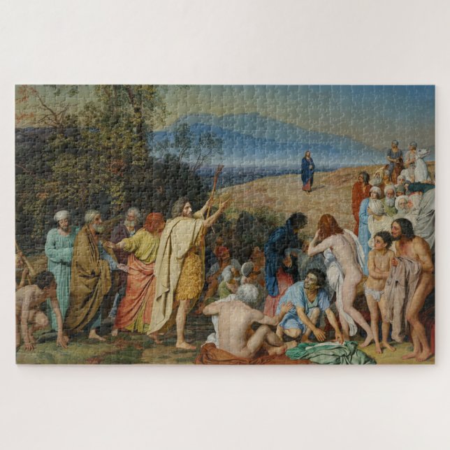 Puzzle La aparición de Cristo en el pueblo de Ivanov (Horizontal)