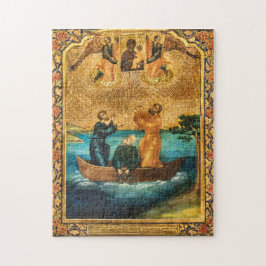 Puzzle La aparición de la Madre de Dios Tikhvinskaya