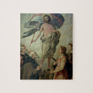 Puzzle La ascensión de Cristo, 1595 (aceite en el panel)