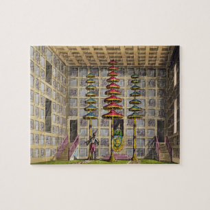 Puzzle La audiencia Pasillo, Cochin China, platea 88 de