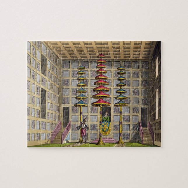 Puzzle La audiencia Pasillo, Cochin China, platea 88 de (Horizontal)