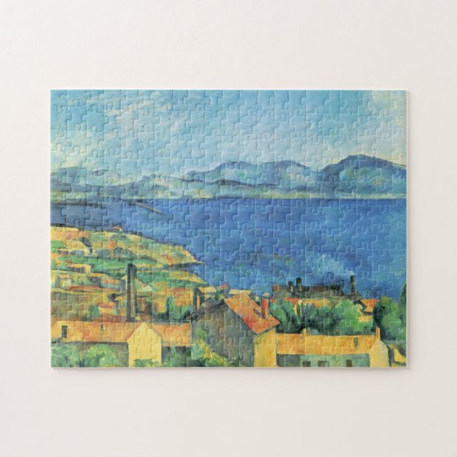 Puzzle La bahía de Marsella por Paul Cezanne (Horizontal)