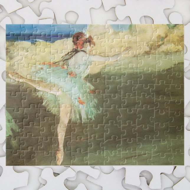 Puzzle La bailarina en punta de Edgar Degas (Subido por el creador)