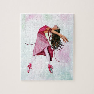 Puzzle La bailarina rosa