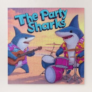 Puzzle La banda de tiburones Fiestas