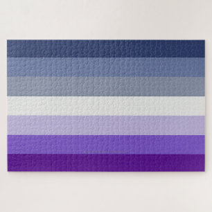 Puzzle La bandera del orgullo de SlipperyJoe's Butch Lesb